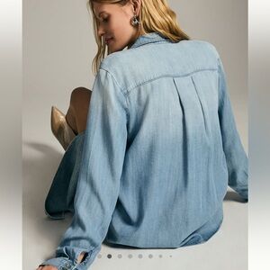 Cloth & Stone buttondown chambray shirt